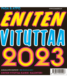 Eniten vituttaa 2023 kalenteri Main Image