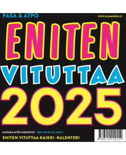 ENITEN VITUTTAA 2025 KALENTERI Main Image
