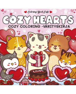 COZY HEARTS COZY COLORING -VÄRITYSKIRJA Main Image
