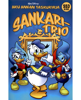 Aku Ankan Taskukirja uutuus Nro 553 Sankaritrio Main Image
