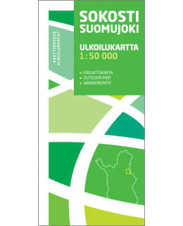 Karttakeskus Sokosti Suomujoki 1:50 000 ulkoilukartta 2009 Main Image