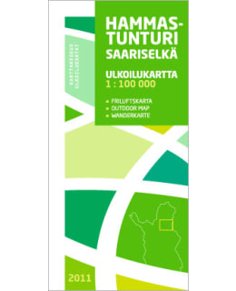 Hammastunturi Saariselkä 1:100 000 2011 Main Image