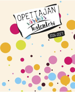 OPETTAJAN VÄRIKÄS KALENTERI 2026-2027 Main Image