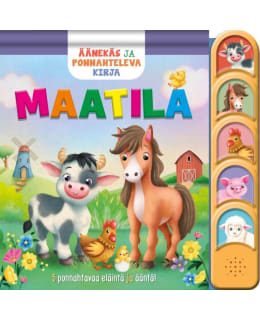 MAATILA ÄÄNEKÄS JA PONNAHTELEVA KIRJA Main Image