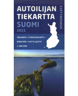 Autoilijan tiekartta Suomi 2021 Main Image