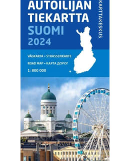 AUTOILIJAN TIEKARTTA SUOMI 2024 Main Image