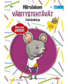 JIHUU HIIRULAISEN VÄRITYSTEHTÄVÄT KIRJA Main Image
