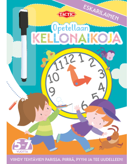 TACTIC OPETELLAAN KELLONAIK PUUHAKIRJA Main Image
