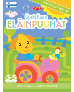 TACTIC OPETELLAAN ELÄINPUUHAT PUUHAKIRJA Main Image
