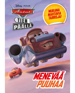 DISNEY AUTOT TIEN PÄÄLLÄ PUUHAKIRJA Main Image