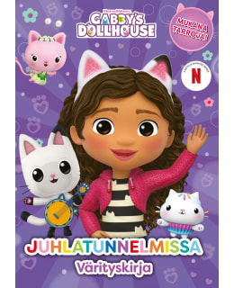 GABBY’S DOLLHOUSE VÄRITYSKIRJA+TARRAT Main Image