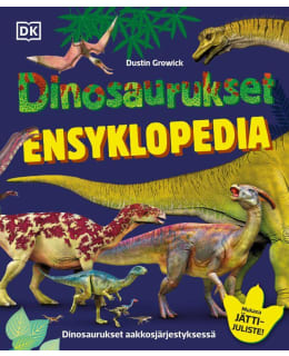 DINOSAURUKSET ENSYKLOPEDIA 2025 PAINOS Main Image