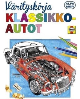KLASSIKKOAUTOT VÄRITYSKIRJA Main Image