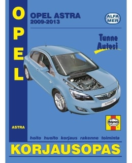OPEL ASTRA 2009-2013 KORJAUSOPAS Main Image