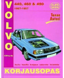 Alfamer Volvo 440, 460 ja 480 vm 1987-1997 korjausopas Main Image