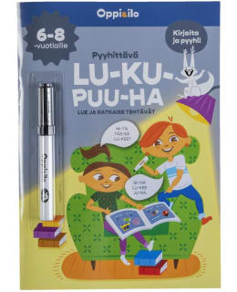 Oppi ja Ilo Pyyhittävä LU-KU-PUU-HA puuhakirja Main Image