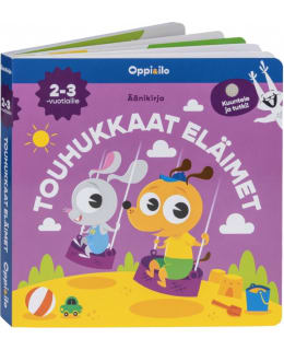 Oppi ja Ilo Kuuntele ja tutki! Touhukkaat eläimet äänikirja Main Image