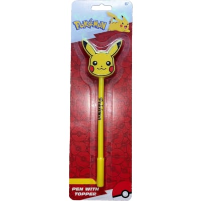 Pokemon kuulakärkikynä muotoilulla topperilla