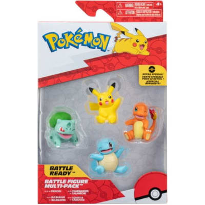 Pokemon 4-pack taistelufiguurit
