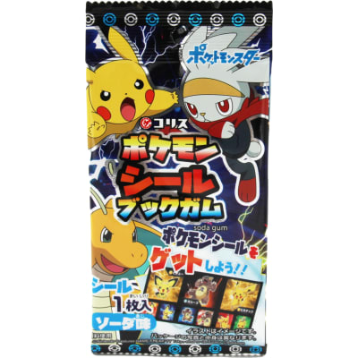 Pokemon Sticker Book Chewing Gum 10 g purukumi