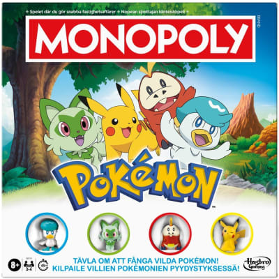 Monopoly Pokemon lautapeli