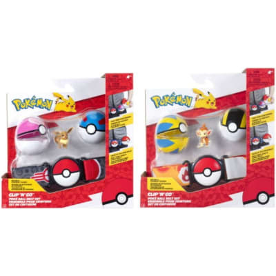 Pokemon Clip n Go vyösetti (lajitelma)