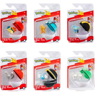 Pokemon Clip N Go pokepallo (lajitelma)