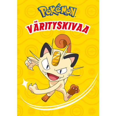 Pokémon värityskivaa värityskirja