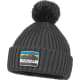 Anar Jussa Gray merino wool beanie with tassel