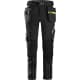 Snickers 6940 FlexiWork Stretch softshellhousut riipputaskuilla