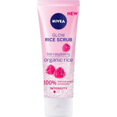 Nivea Glow Rice Scrub for dry skin 75ml peeling cream