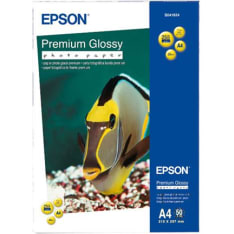 Epson Premium A4 50 arkkia hartsipinnoitettu kiiltävä valokuvapaperi