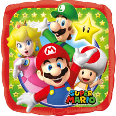 Super Mario tavallinen foliopallo