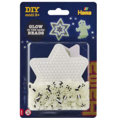Hama Glow in the dark ghosts ironing beads