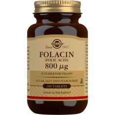 Solgar® Folic Acid 800 µg 100 tabl food supplement