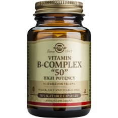 Solgar® Vitamin B-Complex "50" 50 kaps. ravintolisä
