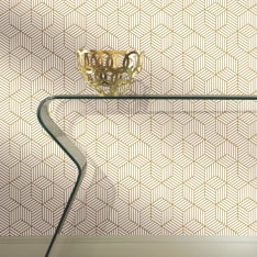 Liimaa & irrota Striped Hexagon tarratapetti