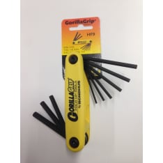 Bondhus HF9 5/64-1/4" kuusiokolotaittoavainsarja