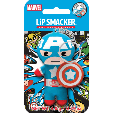 Lipsmacker Marvel Superhero Captain America 4 g lip balm with key chain