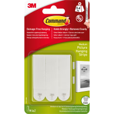 3M Command medium board fixing pieces