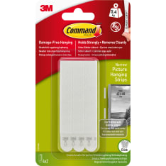 3M Command narrow board fixing pieces