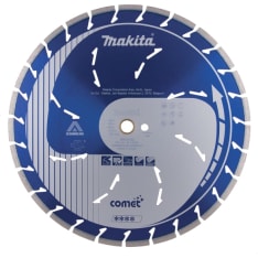 Makita Comet Rapid 400mm 10mm diamond cutting disc