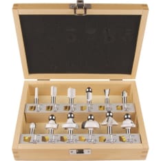 Makita D-53556  12-osainen jyrsinteräsarja