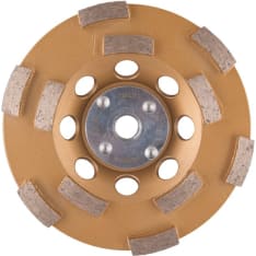 Makita 2-row segment M14 125mm universal grinding diamond cup wheel