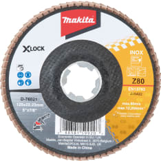 Makita x-lock 125mm K80 lamellilaikka