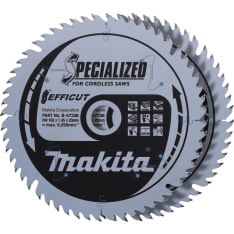 Makita 165x20x1,45mm z-56 efficut puu/mdf 2kpl pyörösahanterä