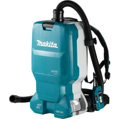 Makita LXT DVC665ZU 2X18V backpack vacuum cleaner frame for work machines
