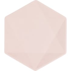 Vert Decor vaaleanpunainen pieni pahvilautanen