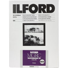 Ilford Multigrade RC Deluxe Pearl 40.6x50.8cm 50 mustavalkopaperi