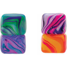 NeeDoh Nice Cube Swirl squeezable cube